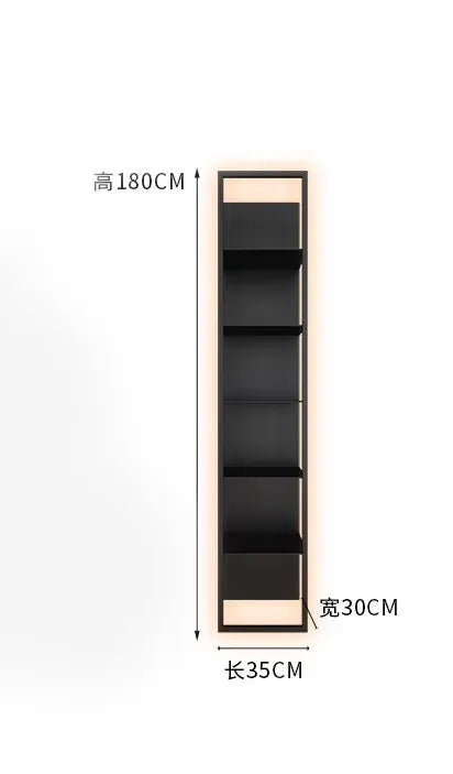Wall Shelf with Built-In Accent Light