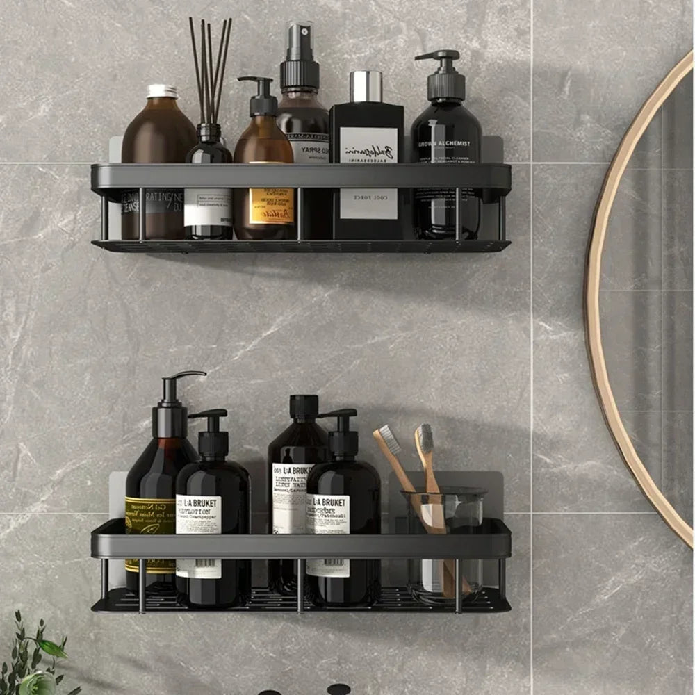 Wall-Mounted Bathroom Storage Shelf
