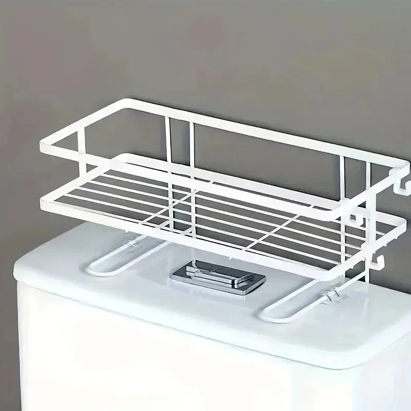 Over-Toilet Storage Shelf for Bathroom Essentials - Over-Toilet