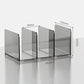 Clear Desktop Bookends for Books and Files