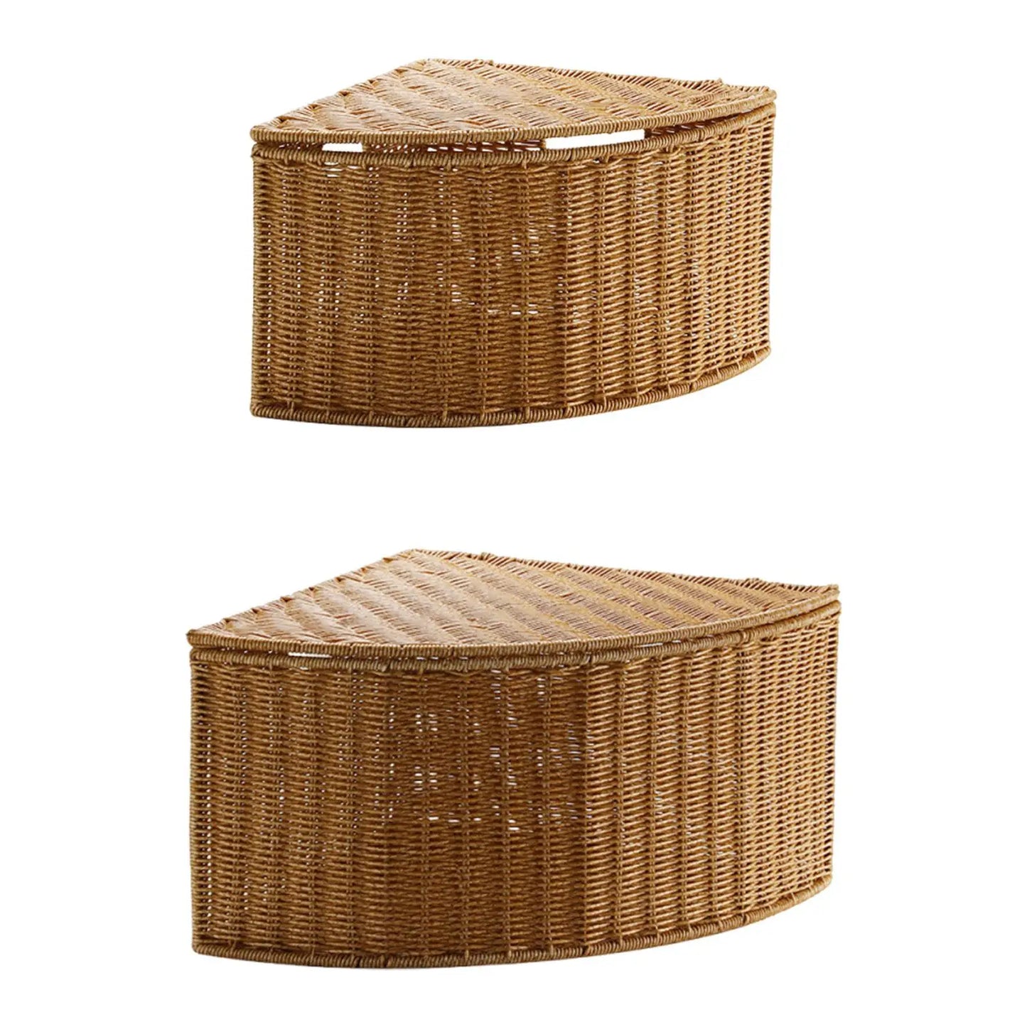 Woven Storage Basket with Lid