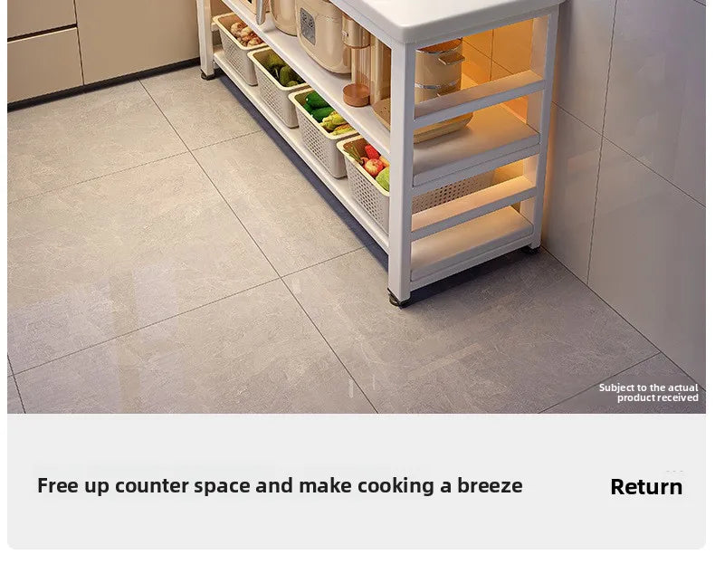 Countertop Microwave Storage Shelf