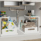 Sliding Under-Sink Organizer Rack