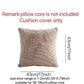 Plush Faux Fur Pillow Cover - Woven