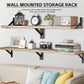 Wood Floating Wall Shelf for Display and Storage