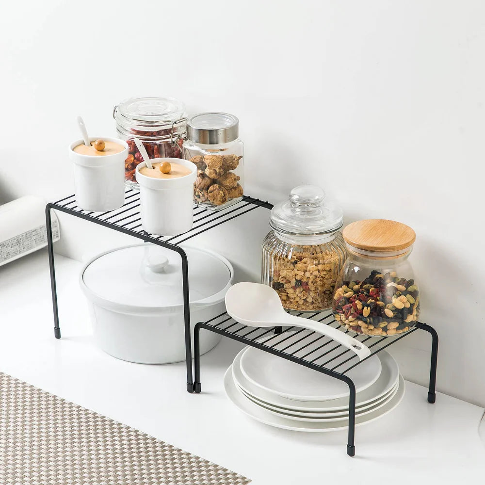 Dish Drying Rack with Drainage Storage - Desktop