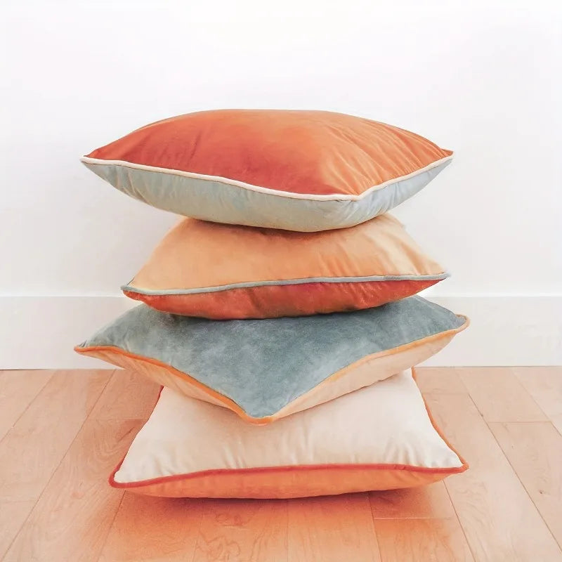Velvet Decorative Pillow Cover - 45x45cm