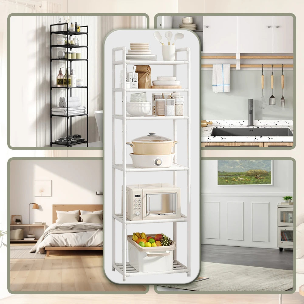 Countertop Microwave Storage Shelf - Multi-Layer