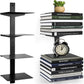 Metal Modern Bookcase Shelf for Home Storage - 16x13x31cm