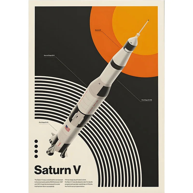 Minimalist Supersonic Jet Canvas Wall Print