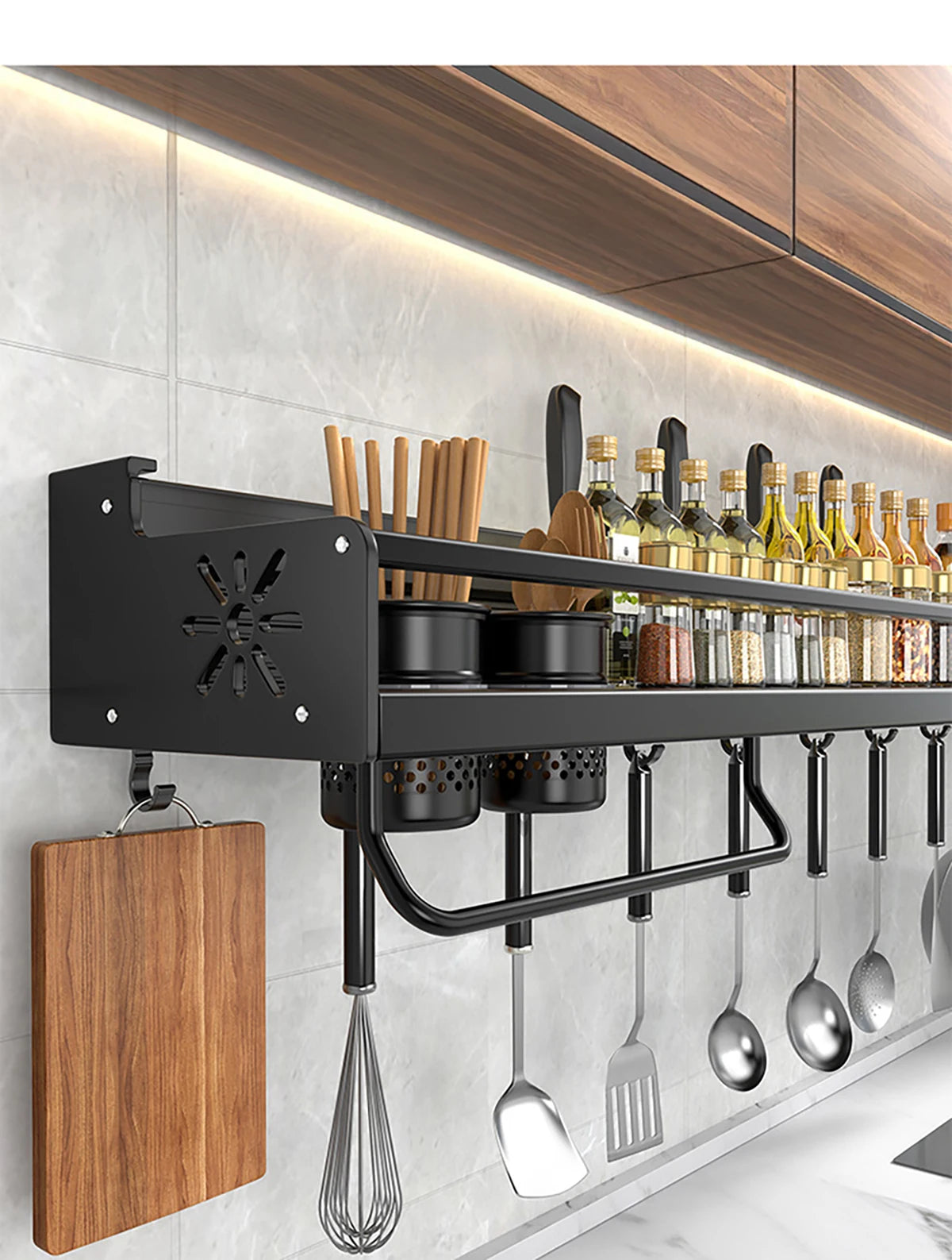 Metal Modern Bookcase Shelf for Home Storage - Multi-Layer