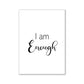 Minimalist Pink Aesthetic Canvas Wall Print