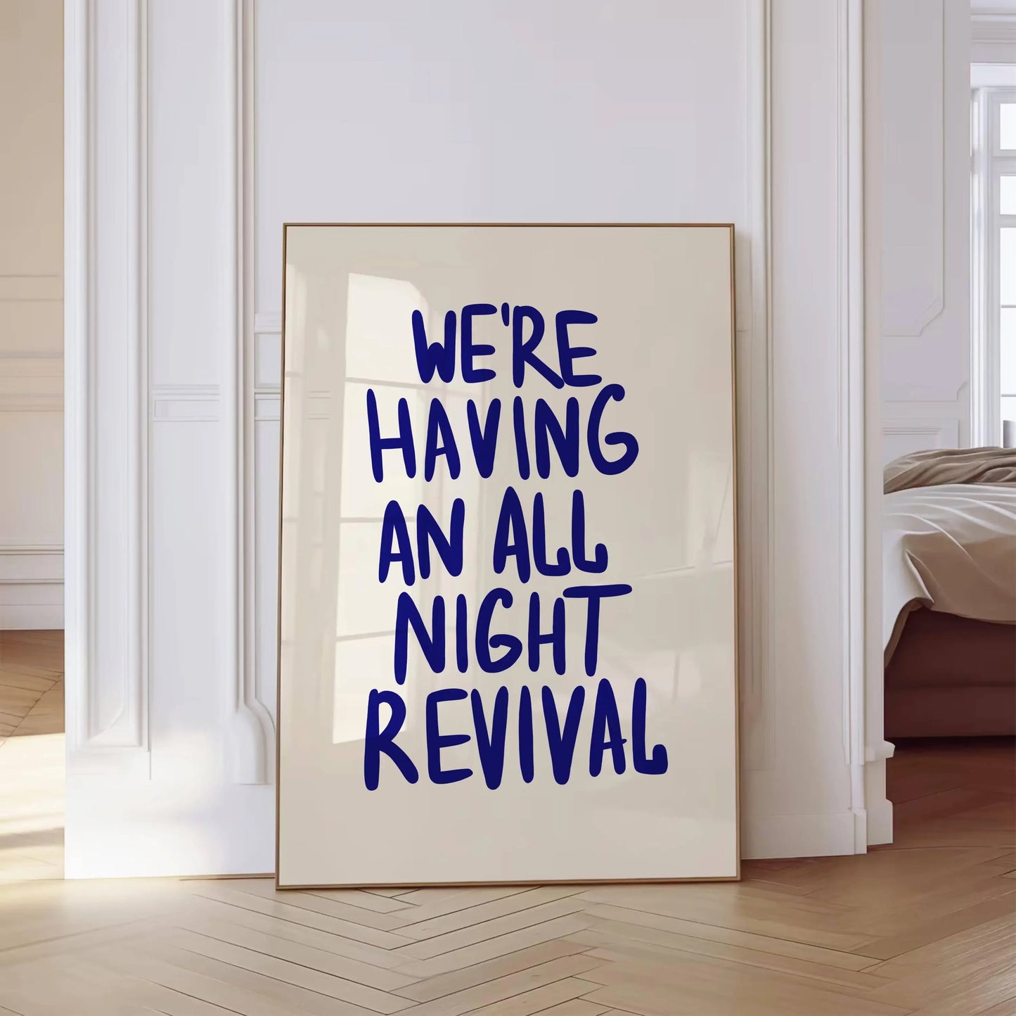 Minimalist College Aesthetic Typography Poster