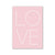Minimalist Pink Aesthetic Canvas Wall Print