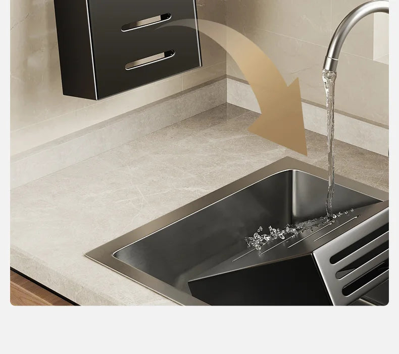 Wall-Mounted Knife and Utensil Organizer