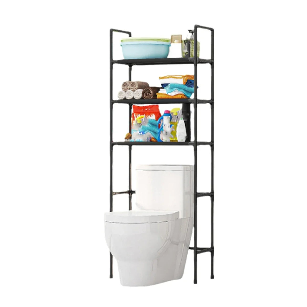 Over-Toilet Storage Shelf for Bathroom Essentials