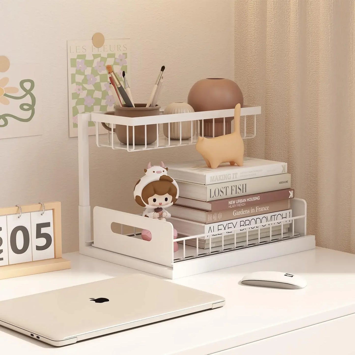 Sliding Under-Sink Organizer Rack - Under-Sink