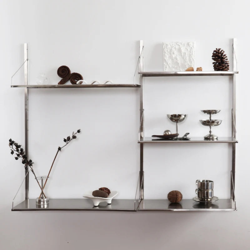 Minimalist Floating Wall Shelf for Display and Storage