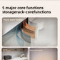 Countertop Microwave Storage Shelf