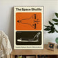 Minimalist Supersonic Jet Canvas Wall Print