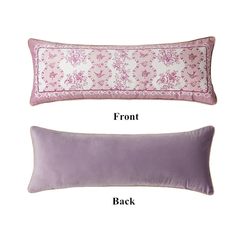 Velvet Decorative Pillow Cover - 35X100cm
