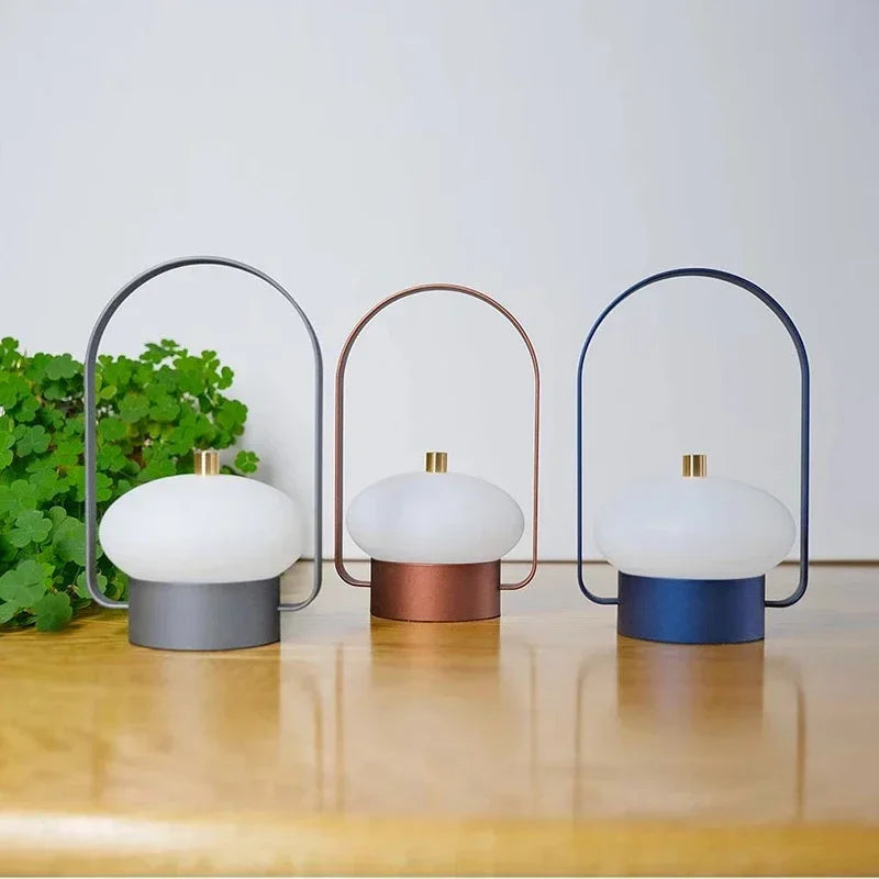 Rechargeable Lantern Table Lamp for Home and Travel