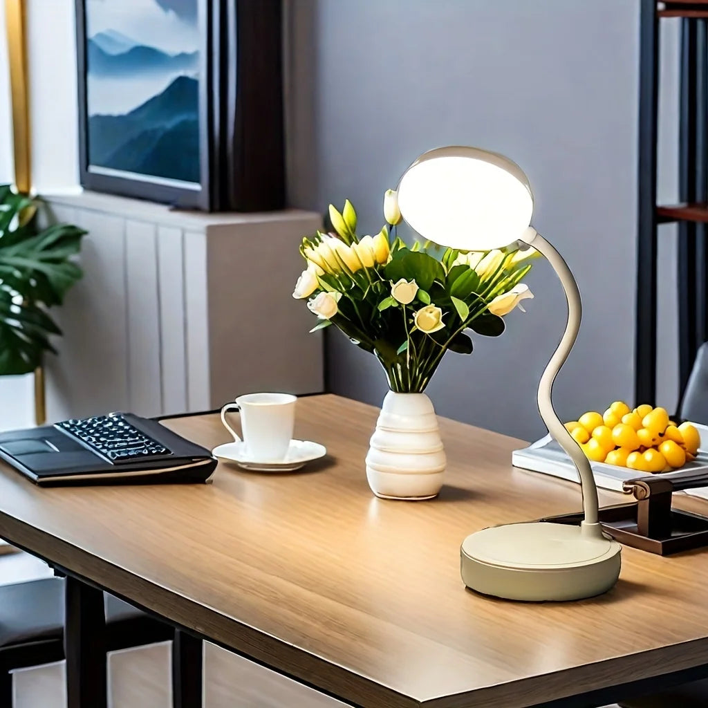 Foldable LED Reading Lamp with USB Charging