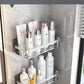 No-Drill Corner Shower Shelf Organizer - Wall-Mounted