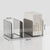 Clear Desktop Bookends for Books and Files