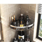 No-Drill Corner Shower Shelf Organizer - Wall-Mounted