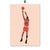 Minimalist Basketball Portrait Canvas Wall Print