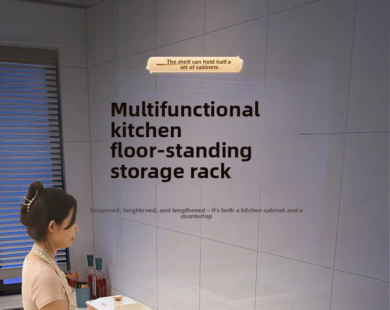 Countertop Microwave Storage Shelf