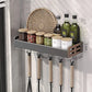 Multi-Tier Spice Storage Rack - Wall-Mounted