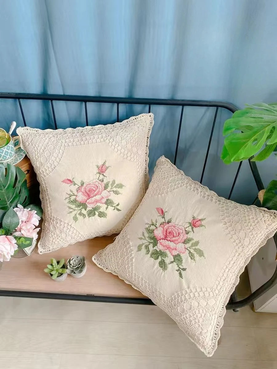 Boho Woven Cushion Cover
