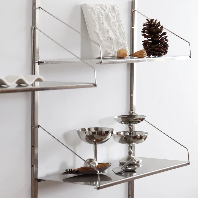 Minimalist Floating Wall Shelf for Display and Storage