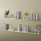 Clear Desktop Bookends for Books and Files