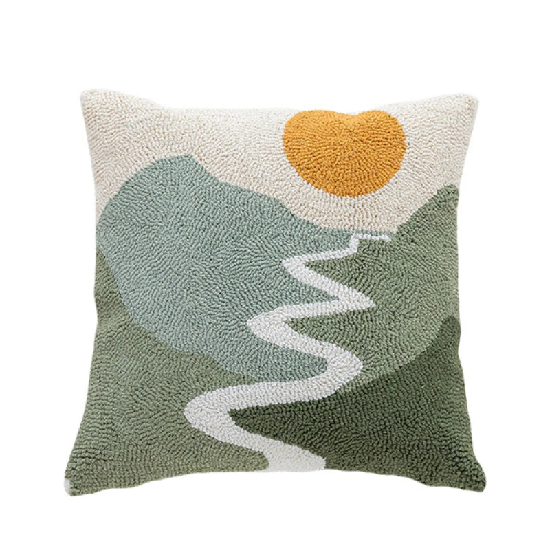 Geometric Decorative Pillow Cover - 45x45