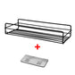 Metal Modern Bookcase Shelf for Home Storage - Wall-Mounted