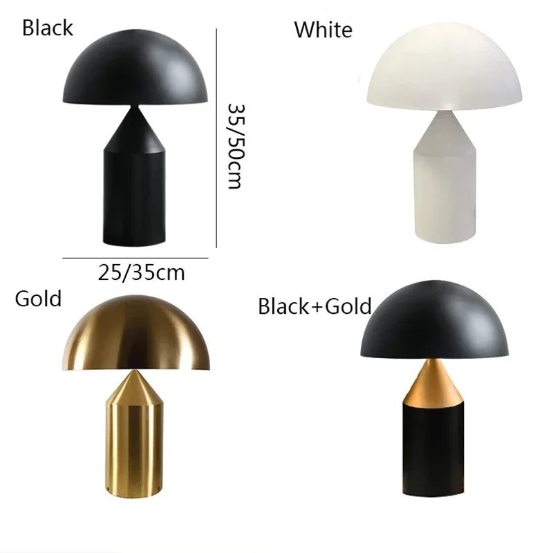 Mushroom Table Lamp with Touch Dimming 3