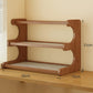 Bamboo Corner Bookcase for Home Storage and Display