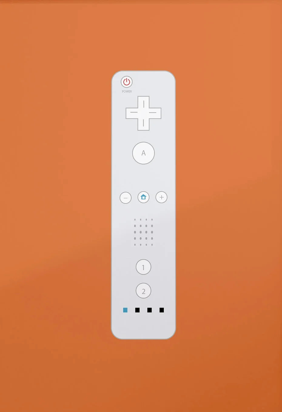 Minimalist Game Controller Canvas Wall Print