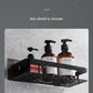 No-Drill Corner Shower Shelf Organizer - Wall-Mounted
