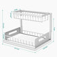 Sliding Under-Sink Organizer Rack - Under-Sink