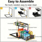 Sliding Under-Sink Organizer Rack