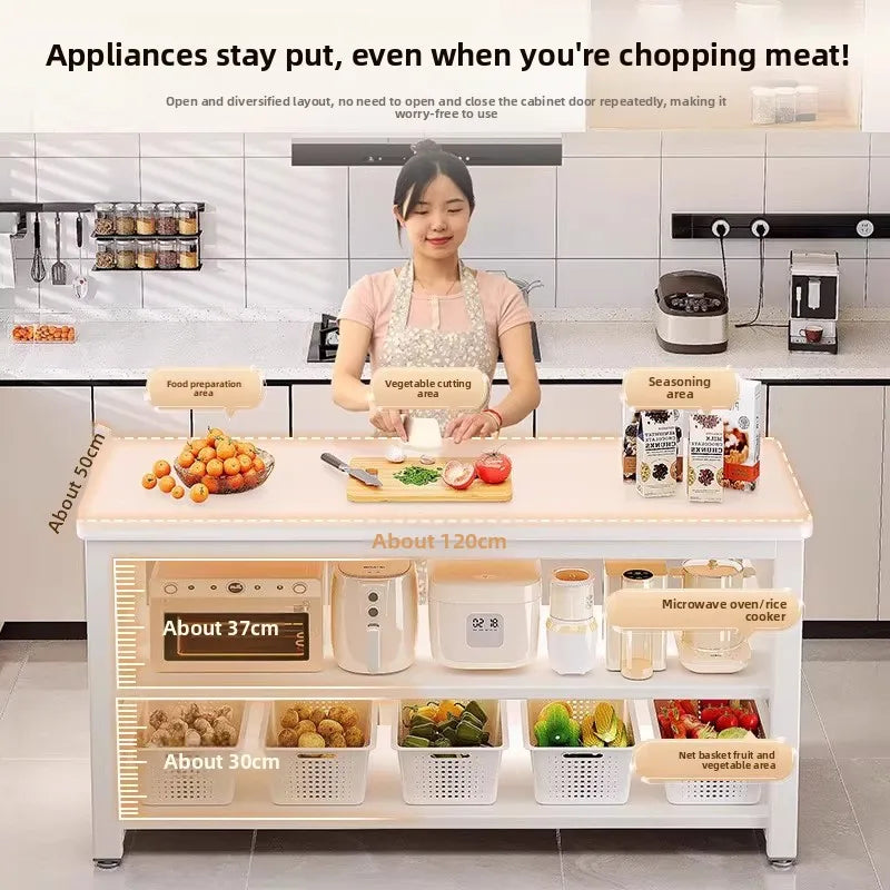 Countertop Microwave Storage Shelf