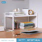 Wood Tiered Desktop Bookshelf for Daily Organization