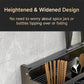 Metal Modern Bookcase Shelf for Home Storage - Multi-Layer