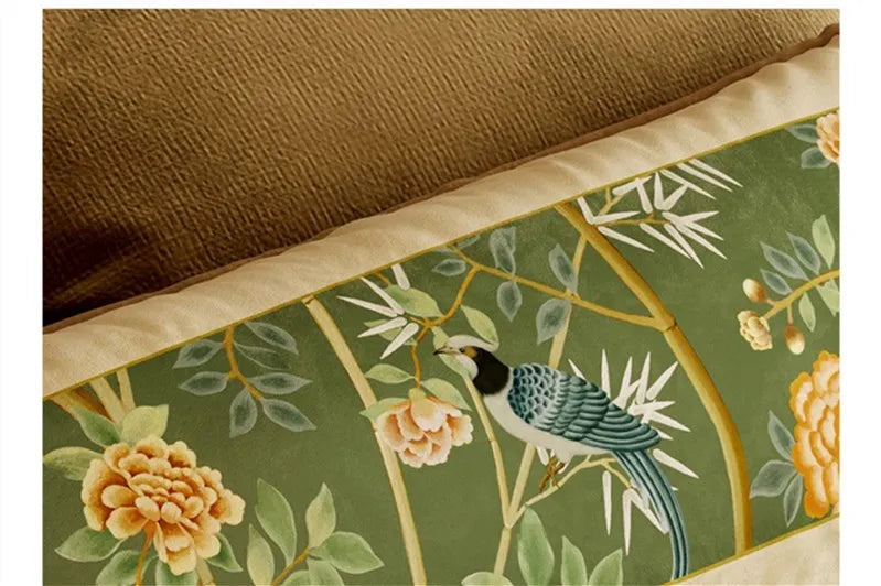 Velvet Decorative Pillow Cover - 35X100cm