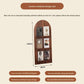 Wood Floor-Standing Book Rack for Magazines and Decor