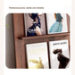Wood Floor-Standing Book Rack for Magazines and Decor